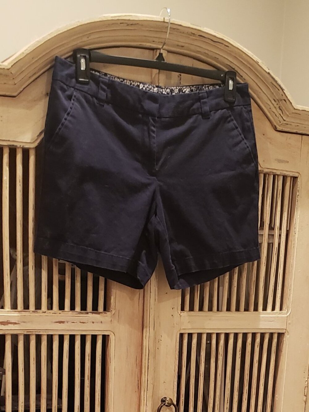 Land N Sea Navy Blue Cotton Short Size 12
